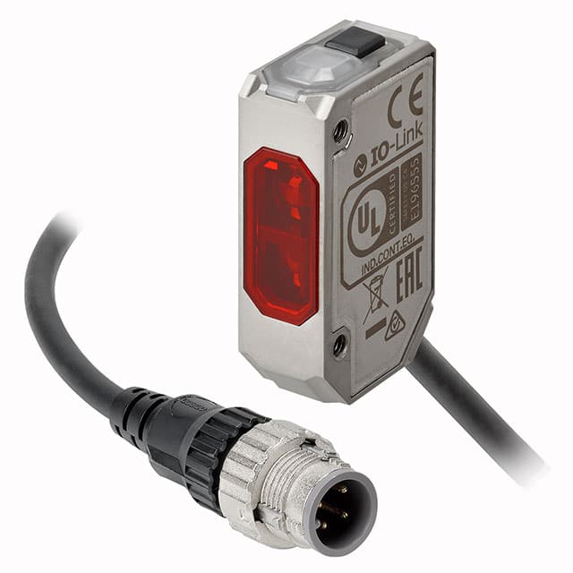 E3AS-L80MD-M1TJ 0.3M Omron Automation and Safety  Sensori ottici - Fotoelettrici industriali